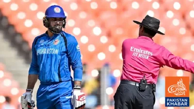 Mohammad Nabi Faces ICC Action for Code of Conduct Breach in South Africa Match