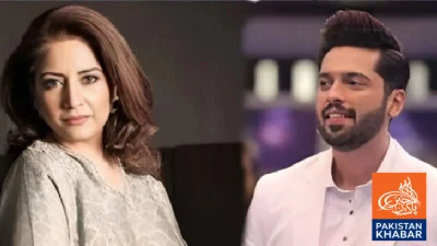Atiqah Lodhi and Fahad Mustafa Share Humorous Banter on Showbiz Talk