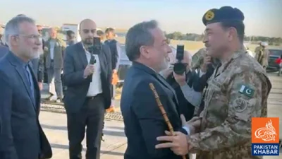 Pakistan’s Active Diplomacy for Peace, Field Marshal Asim Munir Arrives in Tehran, Key Talks Expected