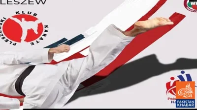 Pakistani-origin karate player Raja Rehan wins silver medal at Poland Open