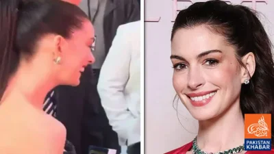 Anne Hathaway Receives Holy Quran as Gift from Fan, Takes Selfie