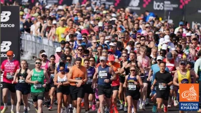 Strong Participation of Pakistani Runners in London Marathon, Abdullah Muhammad Athar Declared Fastest Pakistani