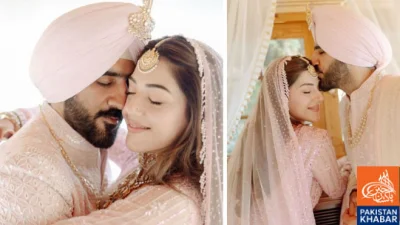 Mehreen Pirzada ties the knot in a simple ceremony