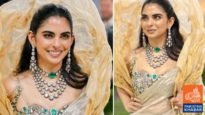 Met Gala 2026 Showcases Indian Culture, Isha Ambani’s Golden Saree Steals the Spotlight