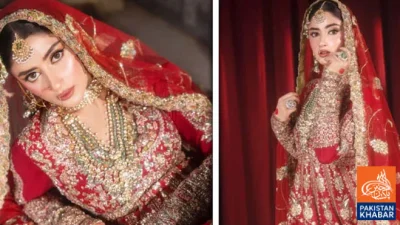 Sajal Ali’s Bridal Photoshoot Takes Social Media by Storm, Fans Shower Praise