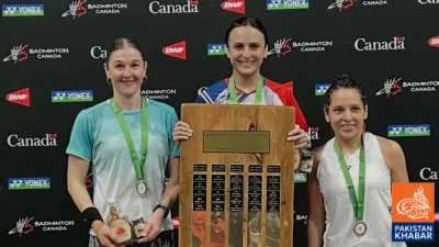 Palwasha Bashir wins Canada Masters badminton title, achieves remarkable success in 35+ age group