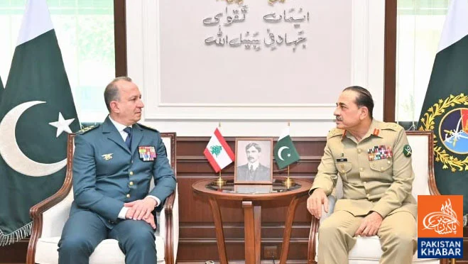 Pakistan and Lebanon agree to enhance defence cooperation after high-level military meeting