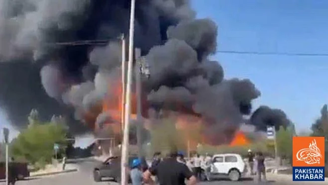 Terrible Fire at Baku’s Only Oil Refinery, Rescue Operations Underway