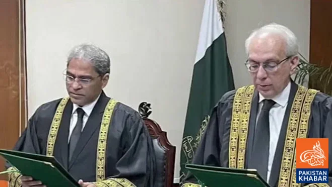 Chief Justice Munib Akhtar takes oath as Acting Chief Justice of Pakistan