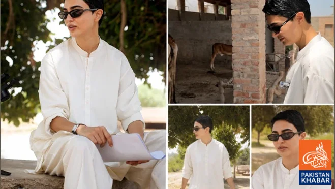 Sahifa Jabbar Khattak’s Unique Style, Hometown Visit Photos Go Viral
