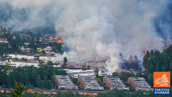 Devastating Fire in Norway Destroys Over 100 Homes