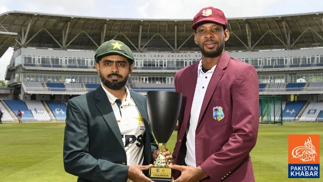 Pakistan-West Indies Test Series Trophy Unveiled