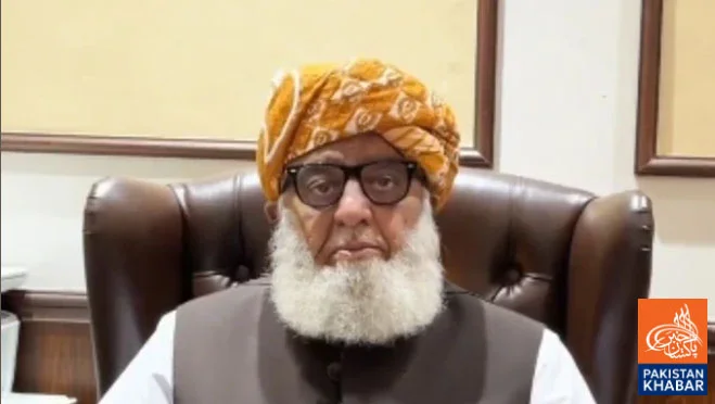 Maulana Fazlur Rehman Urges Kashmir Action Committee to Avoid Major Steps