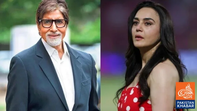 Amitabh Bachchan Playfully Complains to Preity Zinta