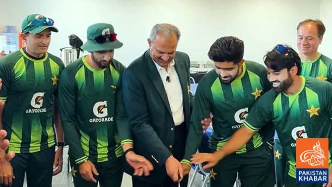 Pakistan Test Team Celebrates Independence Day