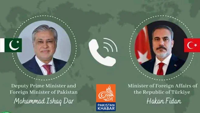 Ishaq Dar, Turkish Foreign Minister Hold Phone Call