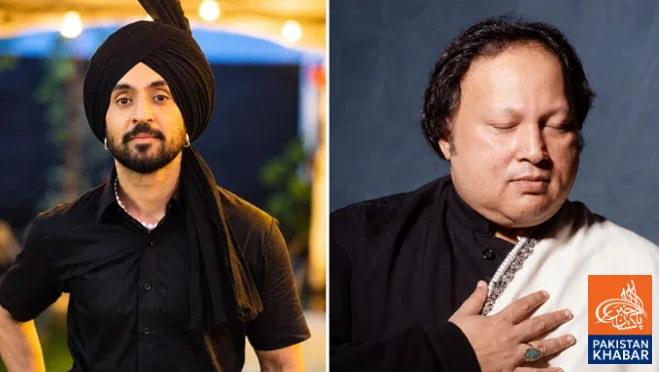 Diljit Dosanjh Pays Glowing Tribute to Nusrat Fateh Ali Khan