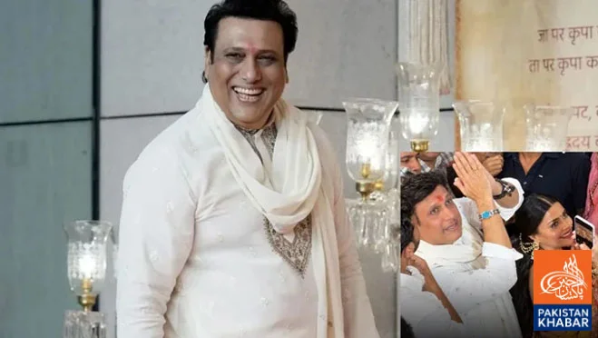 Govinda Explains Why He Visited Lalbaugcha Raja with Komal Rani