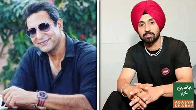 Wasim Akram Names Diljit Dosanjh as His Favorite Punjabi Singer