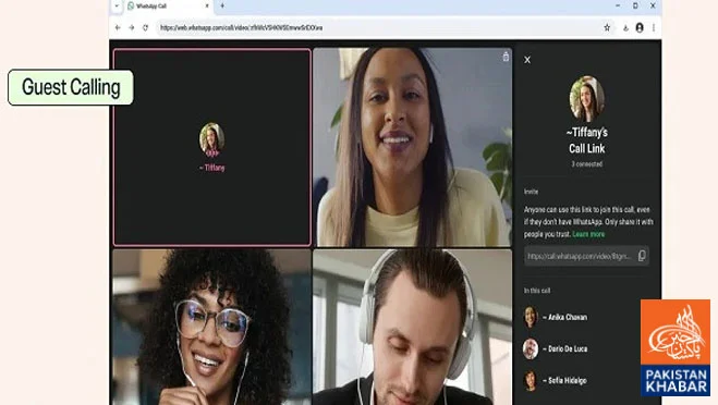 WhatsApp Introduces Guest Calling Without an Account
