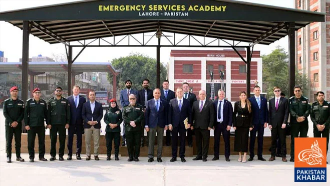 Russian Delegation Visits Punjab Emergency Services Academy