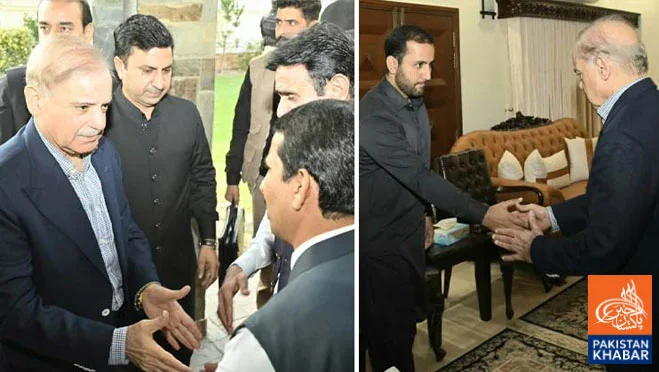 شہباز شریف کی رانا مبشر اقبال سے خالہ زاد بھائی کے انتقال پر تعزیت