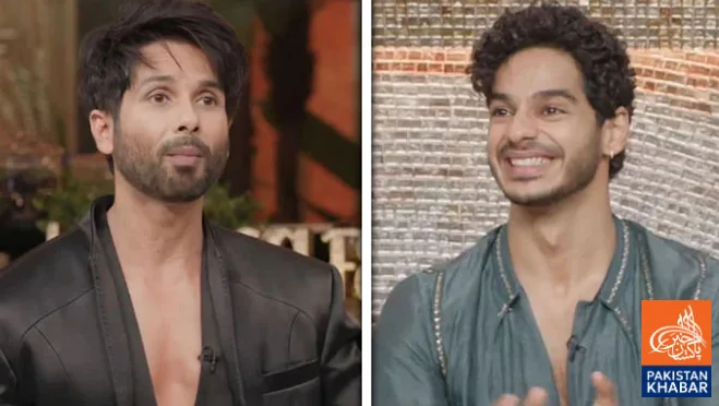 Shahid Kapoor Used to Change Brother Ishaan’s Diapers