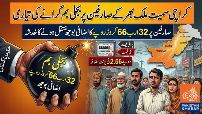 Electricity Tariff May Rise by Rs2.56 per Unit, Adding Rs32.66 Billion Burden