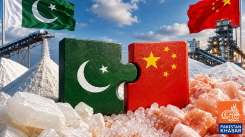 پاکستان اور چین کے درمیان راک سالٹ شعبے میں طویل المدتی تعاون کا معاہدہ