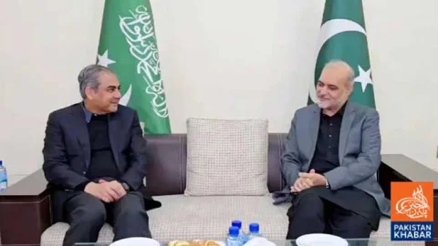 حافظ نعیم الرحمٰن سے محسن نقوی کی ملاقات،ایران امریکہ کے درمیان مفاہمت پر پاکستانی قردار کو سراہا گیا