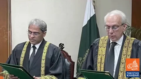 Chief Justice Munib Akhtar takes oath as Acting Chief Justice of Pakistan