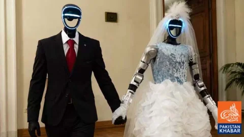 Russia Hosts First Symbolic Robot Wedding