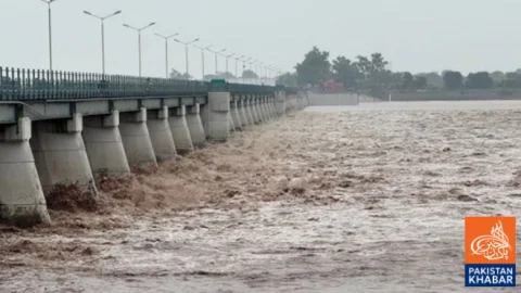 Monsoon Rains Raise Water Levels in Punjab Rivers