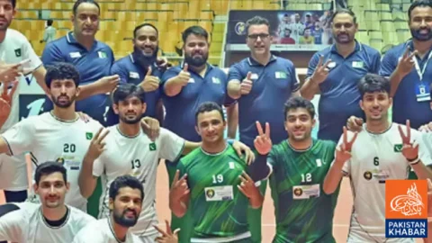 Pakistan Defeat Bangladesh in Volleyball Championship