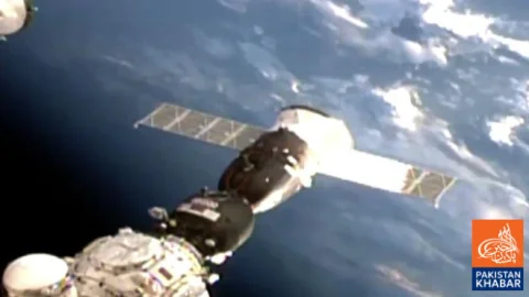 Soyuz MS-28 Undocks from the International Space Station