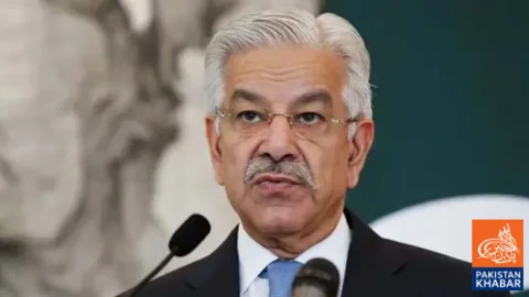 Khawaja Asif Claims India-Supported Elements Behind AJK Protests