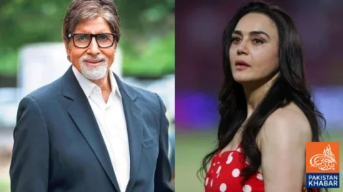 Amitabh Bachchan Playfully Complains to Preity Zinta
