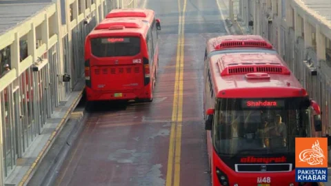 Threat of Lahore Metro Bus Service Suspension Averted