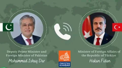 Ishaq Dar, Turkish Foreign Minister Hold Phone Call