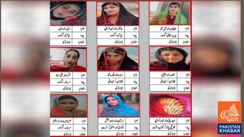 Balochistan Announces Rewards for Information on Nine Wanted Female Militants