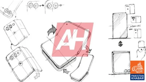 Motorola Wide Foldable Phone Design Sketches Emerge