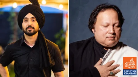 Diljit Dosanjh Pays Glowing Tribute to Nusrat Fateh Ali Khan
