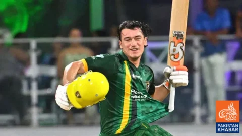 Muaz Sadaqat Becomes Youngest CPL Fastest Centurion