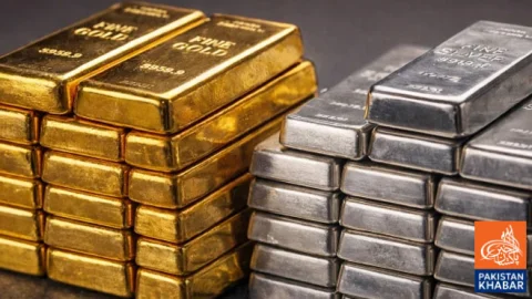 Gold Price Falls by Rs1,800 Per Tola