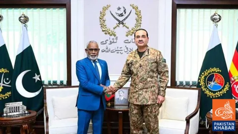 Maldives Parliament Speaker Meets Field Marshal Asim Munir