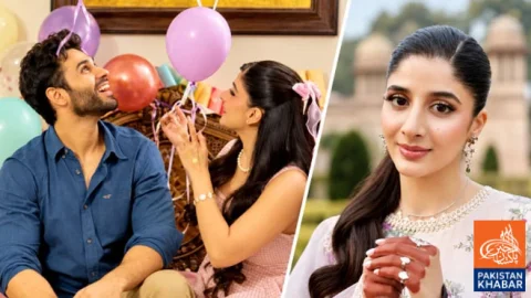 Mawra Hocane’s Birthday Photos with Husband Ameer Gilani Gain Popularity