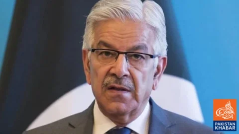 Khawaja Asif Accuses KP Government of Planning Unrest During Long March