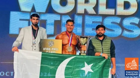 PESCO’s Muhammad Yaseen Khan Wins Gold at World Fitness Cup