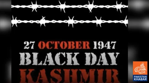 کشمیری آج یوم سیاہ منا رہے ہیں، عالمی برادری سے حق خودارادیت کا مطالبہ