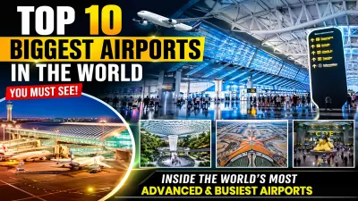 Top 10 Biggest Airports in the World | Inside the Busiest & Most Advanced Airports